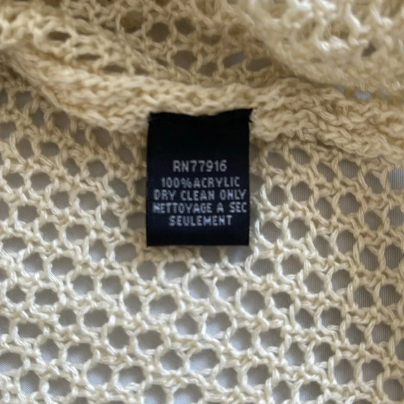 Anthropologie  Crochet Knit Coverup Dress One Size - Picture 7 of 11